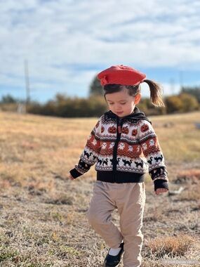 Gymboree | Intarsia Halloween Fairisle Cardigan